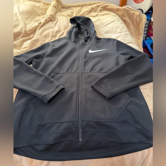 Nike Tops - Nike Dri-FIT Black Zip Up Jacket Women’s Large